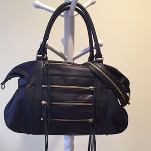 Botkier large black leather satchel